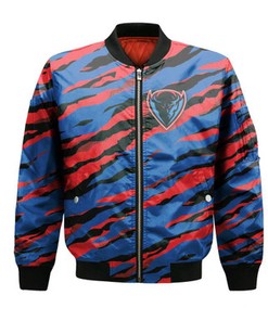 DePaul Blue Demons Bomber Jacket Sport Style Keep Go On - NCAA
