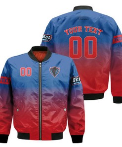 DePaul Blue Demons Fadded Bomber Jacket - NCAA