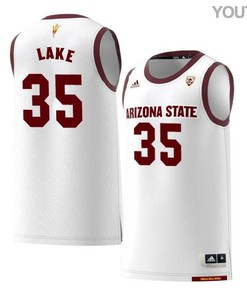 DeQuon Lake 35 Arizona State Sun Devils Retro Basketball Youth Jersey - White