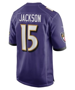 DeSean Jackson Baltimore Ravens Game Player Jersey - Purple