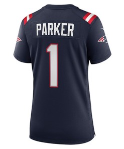 DeVante Parker New England Patriots Women's Game Jersey - Navy
