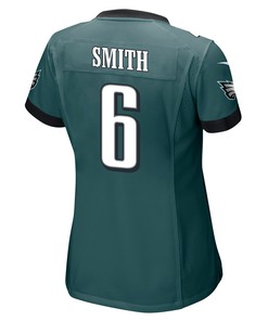 DeVonta Smith 6 Philadelphia Eagles Super Bowl LVII Champions Women Game Jersey - Midnight Green
