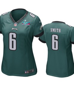 DeVonta Smith 6 Philadelphia Eagles Super Bowl LVII Game Jersey - Women Green
