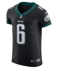 DeVonta Smith 6 Philadelphia Eagles Vapor Elite Jersey - Black