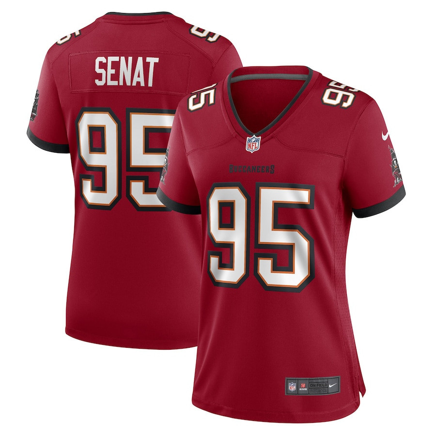 Deadrin Senat Tampa Bay Buccaneers Women's Game Player Jersey - Red