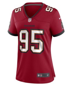 Deadrin Senat Tampa Bay Buccaneers Women's Game Player Jersey - Red