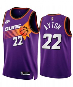Deandre Ayton 2022-23 Phoenix Suns Purple 22 Classic Edition Jersey - Men Jersey