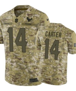 Deandre Carter Jersey Nfl Camo Houston Texans