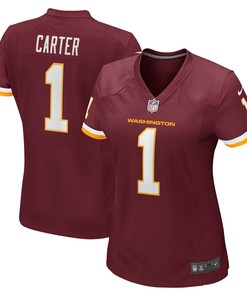 Deandre Carter Washington Football Team Womens Player Game Jersey - Burgundy Nfl