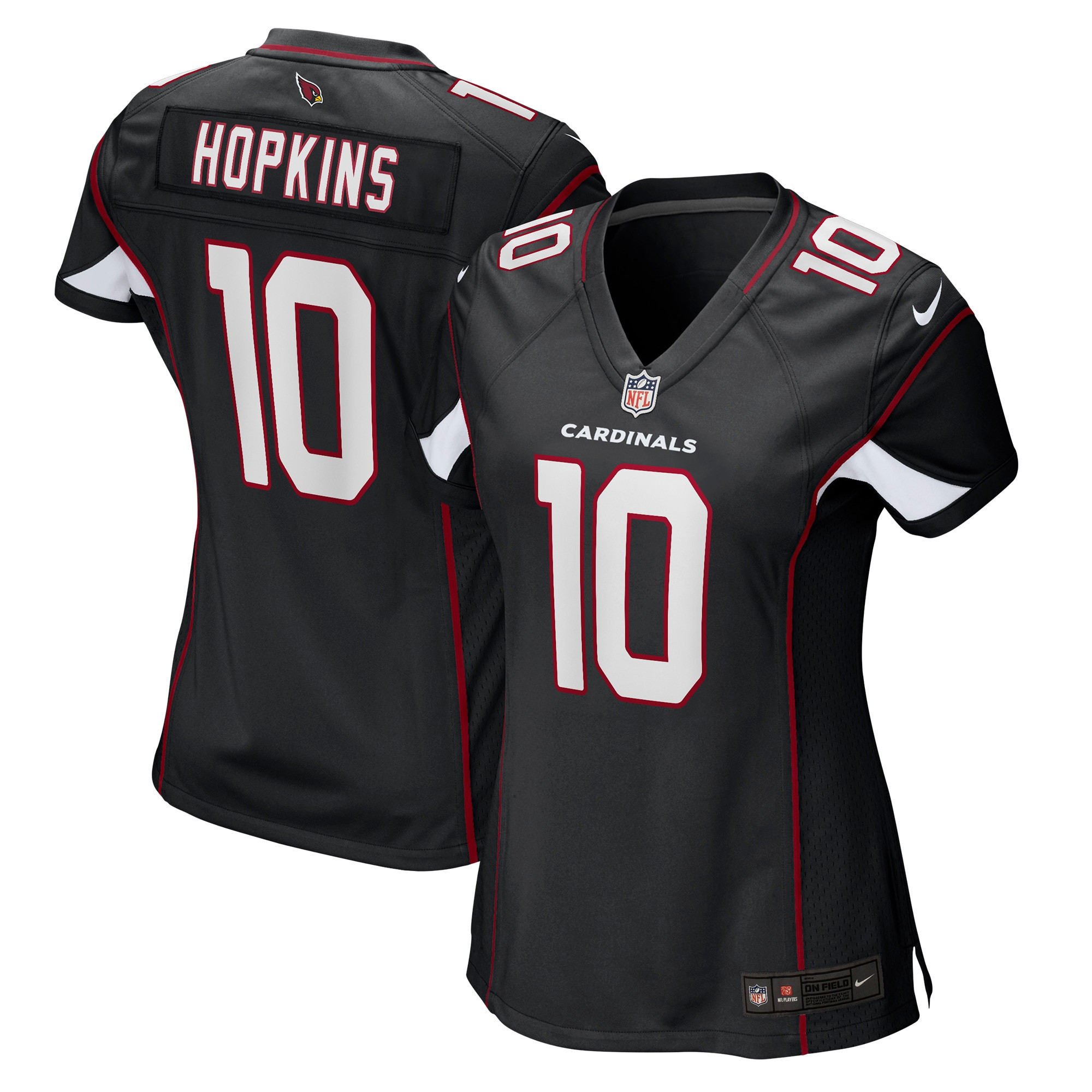 Deandre Hopkins Arizona Cardinals Womens Player Game Jersey Black Nfl