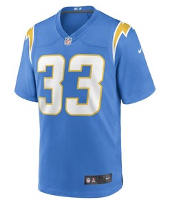 Deane Leonard Los Angeles Chargers Game Player Jersey - Powder Blue