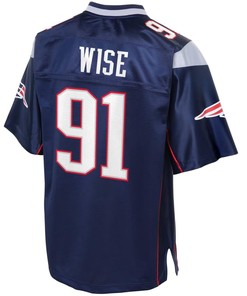 Deatrich Wise New England Patriots Nfl Pro Line Player Jersey - Navy