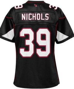 Deatrick Nichols Arizona Cardinals Nfl Pro Line Womens Alternate Player Jersey - Black