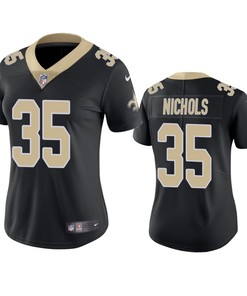 Deatrick Nichols New Orleans Saints Black Vapor Limited Jersey