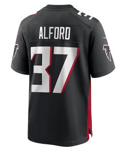 Dee Alford Atlanta Falcons Player Game Jersey - Black
