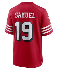 Deebo Samuel 19 San Francisco 49ers Alternate Game Jersey - Scarlet