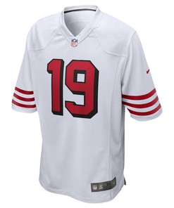 Deebo Samuel 19 San Francisco 49ers Alternate Game Jersey - White