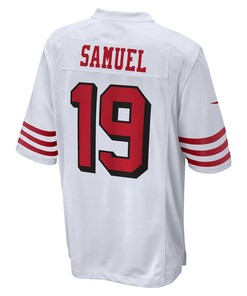 Deebo Samuel 19 San Francisco 49ers Alternate Game Jersey - White