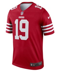 Deebo Samuel 19 San Francisco 49ers Legend Jersey - Scarlet