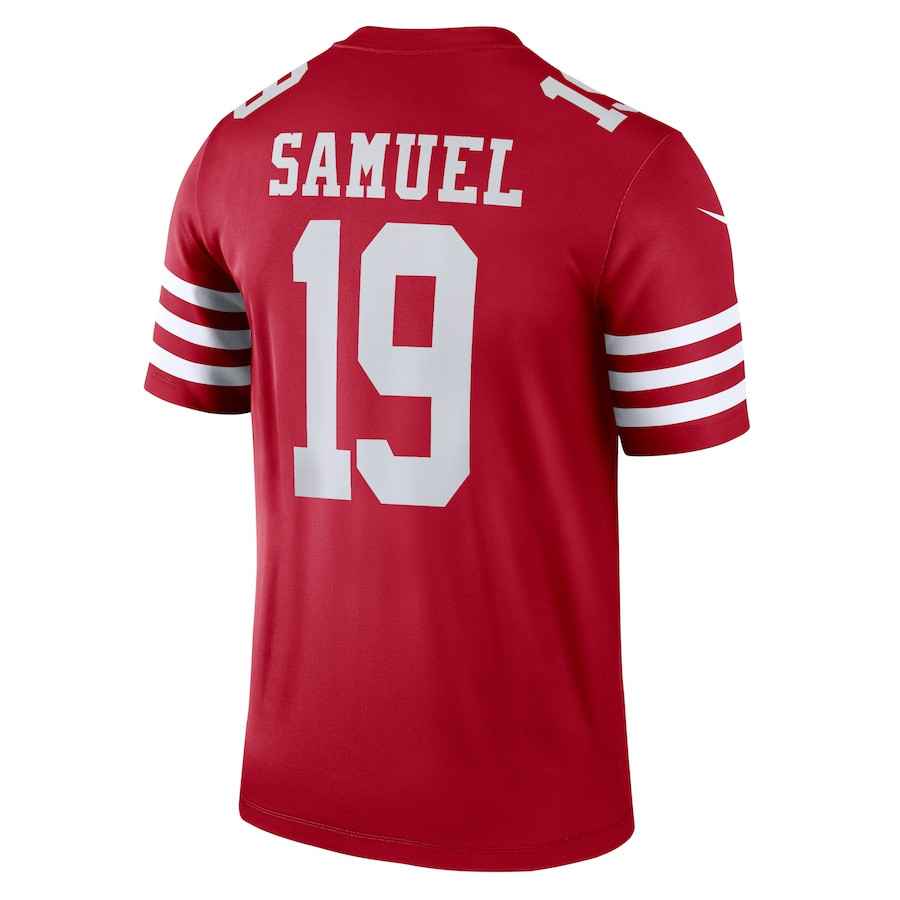 Deebo Samuel 19 San Francisco 49ers Legend Jersey - Scarlet