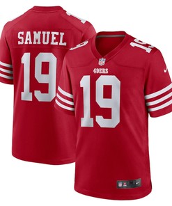 Deebo Samuel 19 San Francisco 49ers Player Game Jersey - Scarlet