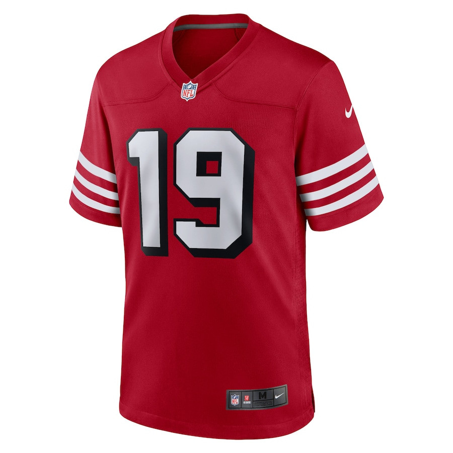 Deebo Samuel San Francisco 49ers Alternate Player Game Jersey - Scarlet