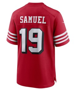 Deebo Samuel San Francisco 49ers Alternate Player Game Jersey - Scarlet