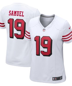 Deebo Samuel San Francisco 49ers Womens Alternate Game Jersey - White Nfl