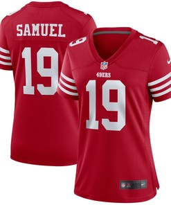 Deebo Samuel San Francisco 49ers Womens Player Game Jersey Scarlet Nfl