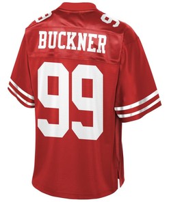 Deforest Buckner San Francisco 49ers Nfl Pro Line Team Player Jersey - Scarlet
