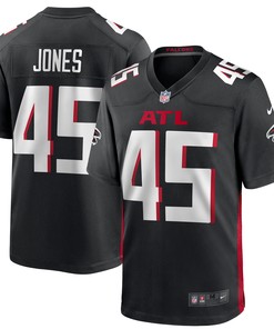 Deion Jones Atlanta Falcons Game Player Jersey - Black Nfl