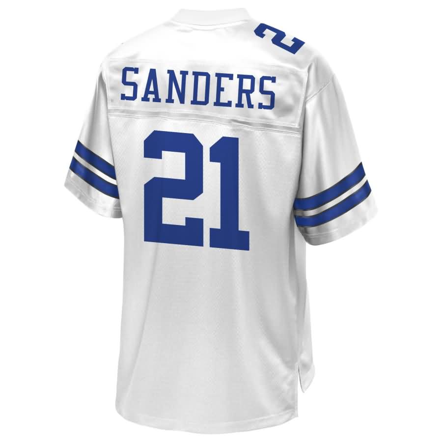 Deion Sanders Dallas Cowboys Nfl Pro Line Retired Team Player Jersey - White