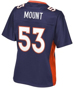 Deiontrez Mount Denver Broncos Nfl Pro Line Womens Alternate Player Jersey - Navy