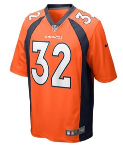 Delarrin Turner-Yell Denver Broncos Game Player Jersey - Orange