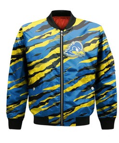 Delaware Blue Hens Bomber Jacket Sport Style Keep Go On - NCAA