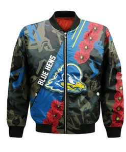 Delaware Blue Hens Bomber Sport Style Keep Go on- NCAA