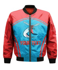 Delaware State Hornets Bomber Curve Style Sport- NCAA