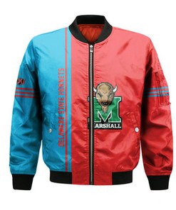 Delaware State Hornets Bomber Jacket Half Style - NCAA