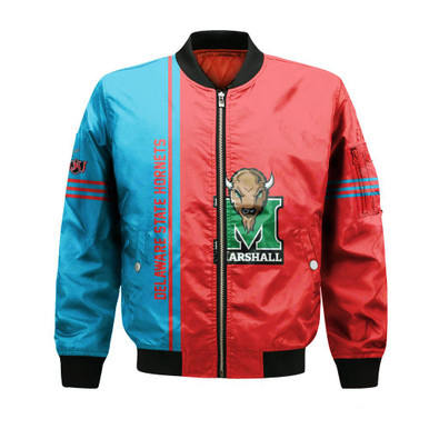 Delaware State Hornets Bomber Jacket Half Style - NCAA
