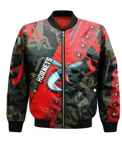 Delaware State Hornets Bomber Sport Style Keep Go on- NCAA