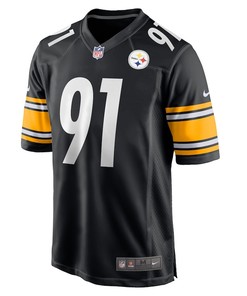 Delontae Scott Pittsburgh Steelers Game Player Jersey - Black