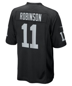Demarcus Robinson 11 Las Vegas Raiders Game Jersey - Black
