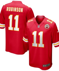 Demarcus Robinson Kansas City Chiefs Game Jersey - Red Nfl
