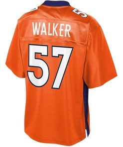 Demarcus Walker Denver Broncos Nfl Pro Line Youth Team Color Player Jersey - Orange