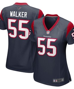 Demarcus Walker Houston Texans Womens Game Player Jersey - Navy Nfl