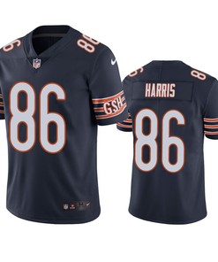 Demetrius Harris Chicago Bears Navy Vapor Limited Jersey