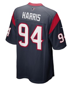 Demone Harris Houston Texans Game Player Jersey - Navy