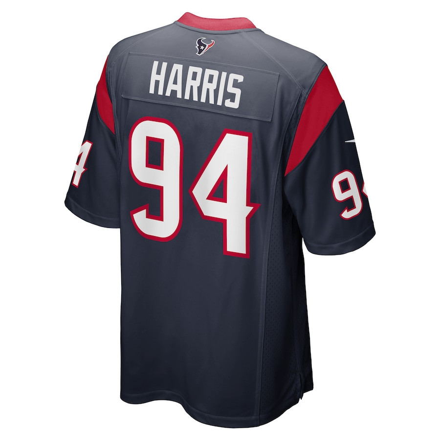 Demone Harris Houston Texans Game Player Jersey - Navy