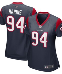 Demone Harris Houston Texans Women's Game Player Jersey - Navy