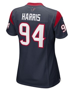 Demone Harris Houston Texans Women's Game Player Jersey - Navy